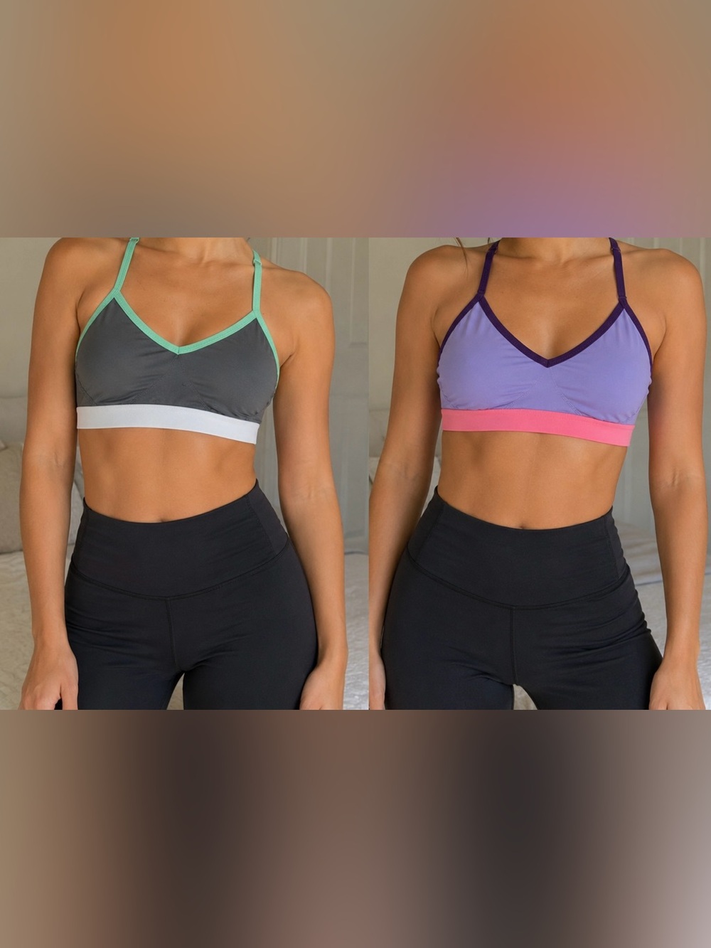 Rue21 Tarea 2 Sports Bra Set Size S